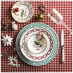 Ginori 1735, Catene Scarlatto, Presentation plate