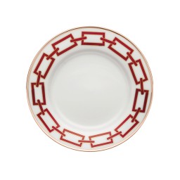 Ginori 1735, Catene Scarlatto, Bread plate