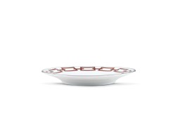 Ginori 1735, Catene Scarlatto, Bread plate
