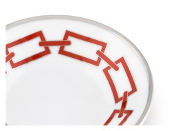 Ginori 1735, Catene Scarlatto, Coffee saucer