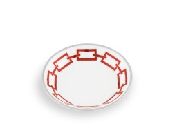 Ginori 1735, Catene Scarlatto, Tea saucer