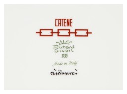 Ginori 1735, Catene Scarlatto, Coffee saucer