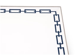 Ginori 1735, Catene Zaffiro, Square centerpiece