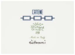 Ginori 1735, Catene Zaffiro, Gio Ponti bowl