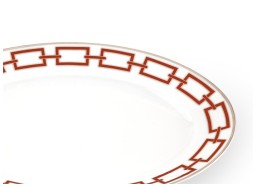 Ginori 1735, Catene Scarlatto, Oval platter