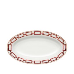 Ginori 1735, Catene Scarlatto, Pickle dish