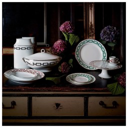 Ginori 1735, Catene Scarlatto, Pickle dish