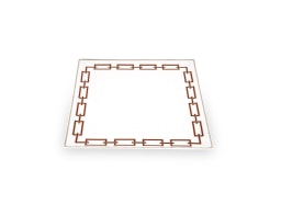 Ginori 1735, Catene Scarlatto, Square centerpiece
