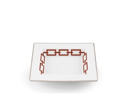 Ginori 1735, Catene Scarlatto, Rectangular change tray
