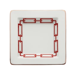 Ginori 1735, Catene Scarlatto, Square change tray