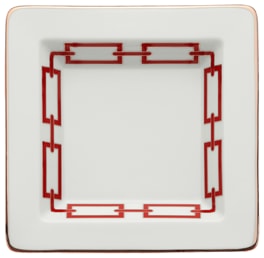 Ginori 1735, Catene Scarlatto, Square change tray
