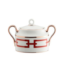 Ginori 1735, Catene Scarlatto, Sugar bowl