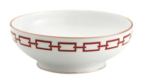 Ginori 1735, Catene Scarlatto, Salad bowl