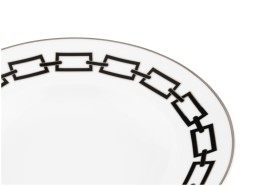 Ginori 1735, Catene Nero, Soup plate