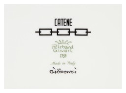 Ginori 1735, Catene Nero, Coffee saucer