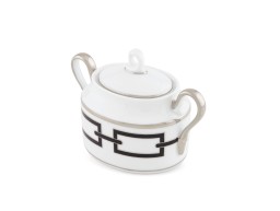 Ginori 1735, Catene Nero, Sugar bowl