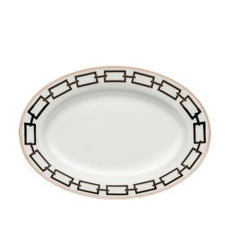 Ginori 1735, Catene Nero, Large oval platter