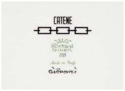 Ginori 1735, Catene Nero, Oval platter