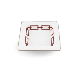 Ginori 1735, Catene Scarlatto, Square change tray
