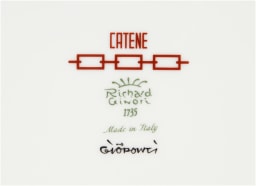 Ginori 1735, Catene Scarlatto, Square change tray