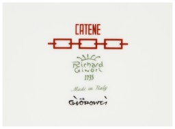 Ginori 1735, Catene Scarlatto, Gio Ponti bowl