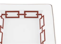 Ginori 1735, Catene Scarlatto, Square change tray