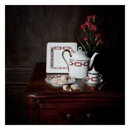 Ginori 1735, Catene Scarlatto, Small bowl