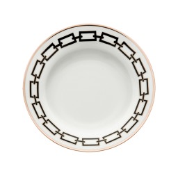 Ginori 1735, Catene Nero, Soup plate