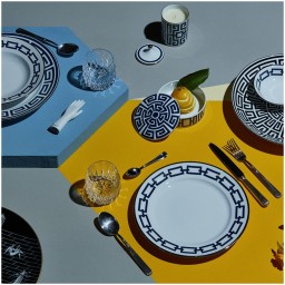 Ginori 1735, Catene Nero, Soup plate