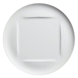 Raynaud, Lunes, Flat plate 32 cm, square center 20 cm