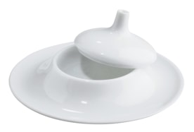 Raynaud, Lunes, Butter dish with lid