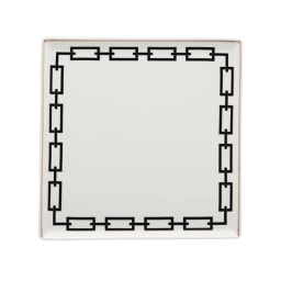 Ginori 1735, Catene Nero, Square centerpiece