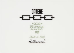 Ginori 1735, Catene Nero, Square change tray