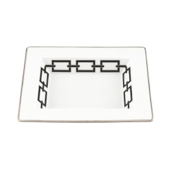 Ginori 1735, Catene Nero, Rectangular change tray