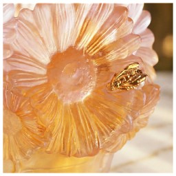 Daum, Or d'Abeille, Small vase