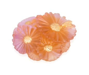 Daum, Or d'Abeille, Small decorative bouquet