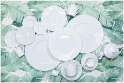 Robert Haviland & C. Parlon, Serengeti White, Presentation plate