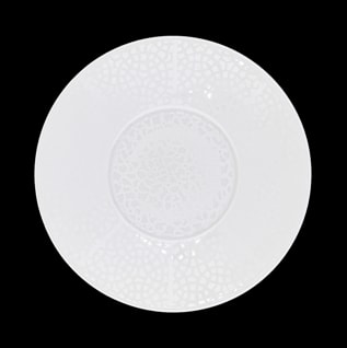 Robert Haviland & C. Parlon, Serengeti White, Bread & butter plate