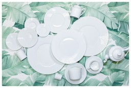 Robert Haviland & C. Parlon, Serengeti White, Bread & butter plate