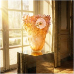 Daum, Or d'Abeille, Magnum vase