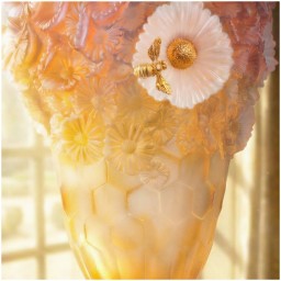 Daum, Or d'Abeille, Magnum vase