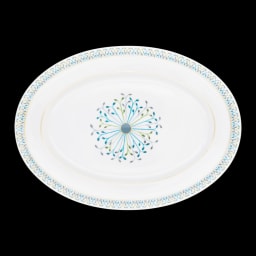 Robert Haviland & C. Parlon, Jardin de louise, Oval platter 42 cm