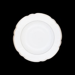 Robert Haviland & C. Parlon, Colette Platinum, Rim soup plate