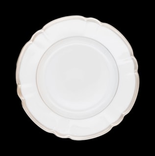 Robert Haviland & C. Parlon, Colette Platinum, Bread & butter plate