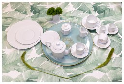 Robert Haviland & C. Parlon, Serengeti White, Breakfast cup & saucer