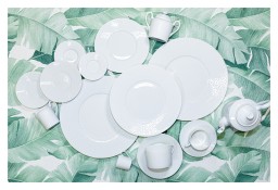 Robert Haviland & C. Parlon, Serengeti White, Coffee cup & saucer