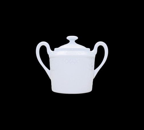 Robert Haviland & C. Parlon, Serengeti White, Sugar bowl