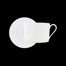 Robert Haviland & C. Parlon, Serengeti White, Breakfast cup & saucer