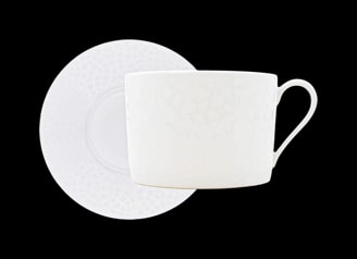 Robert Haviland & C. Parlon, Serengeti White, Breakfast cup & saucer