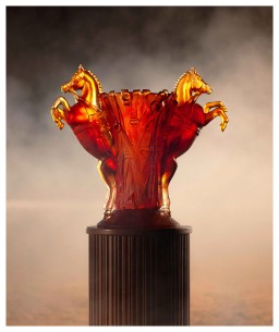 Daum, Rêve Equestre, Large vase, limited edition